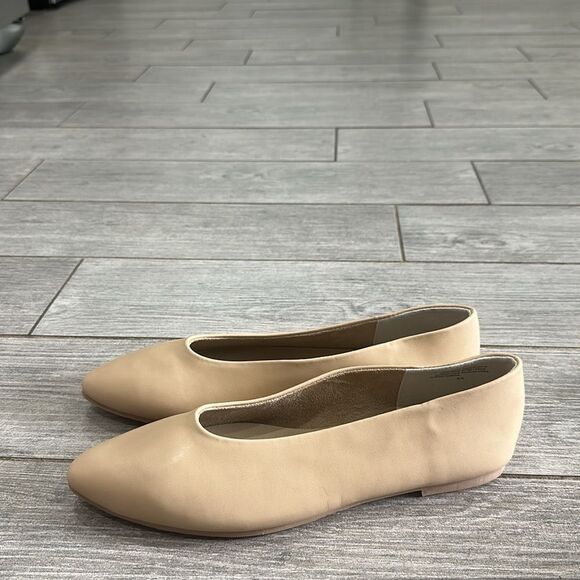 Seychelles Dreamer Pointed Toe Flat In Vacchetta - Picture 6 of 10